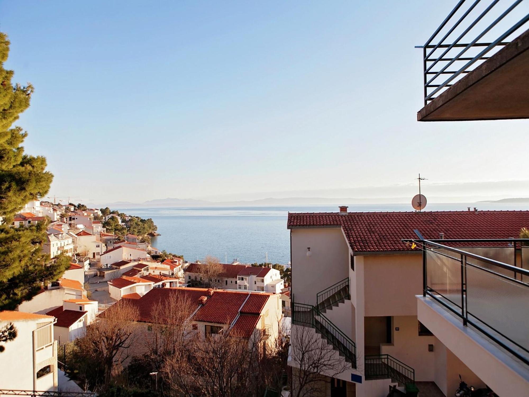 Cozy Apartment With A Balcony And A Sea View 브렐라 외부 사진